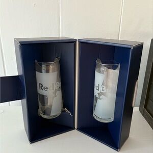 Red Bull Frosted glasses